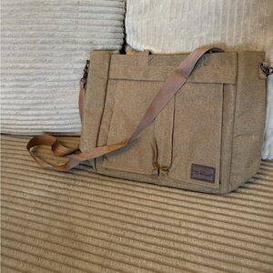 NWT | Bella Russo Tan Messenger Bag
